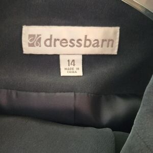 Dressbarn Charcoal Blazer